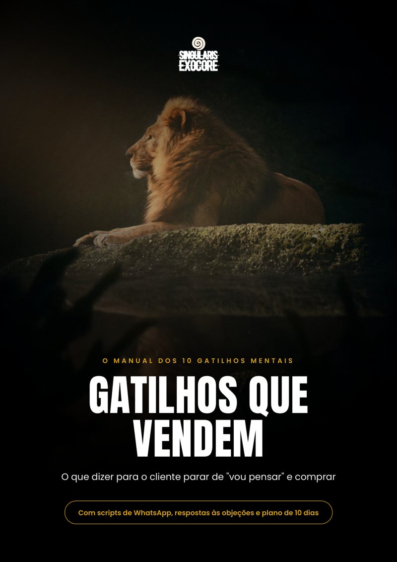 Capa do ebook Gatilhos que Vendem
